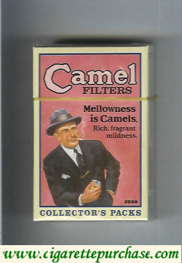 Camel collection version Collectors Packs 1920 Filters cigarettes hard box